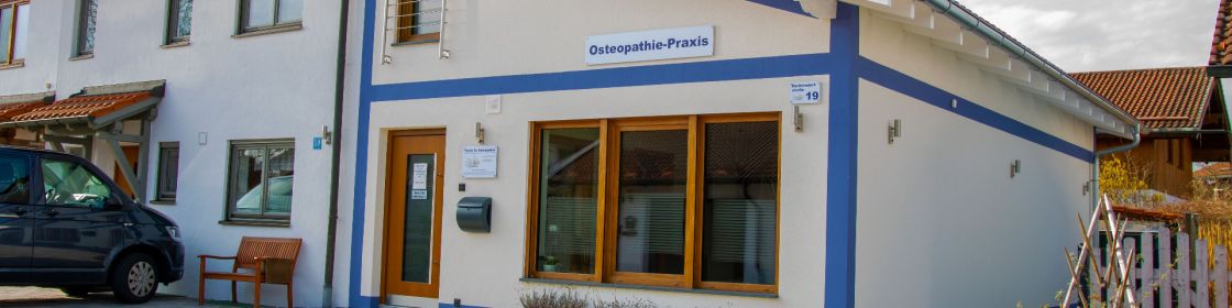 Außenansicht der Osteopathie-Praxis